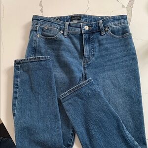 Talbots Classic Skinny Jeans in Medium Blue Wash